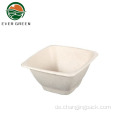 Bagasse 42oz Biologisch abbaubarem Einwegpapierbehälter